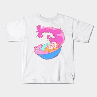 Neon Ramen Kids T-Shirt